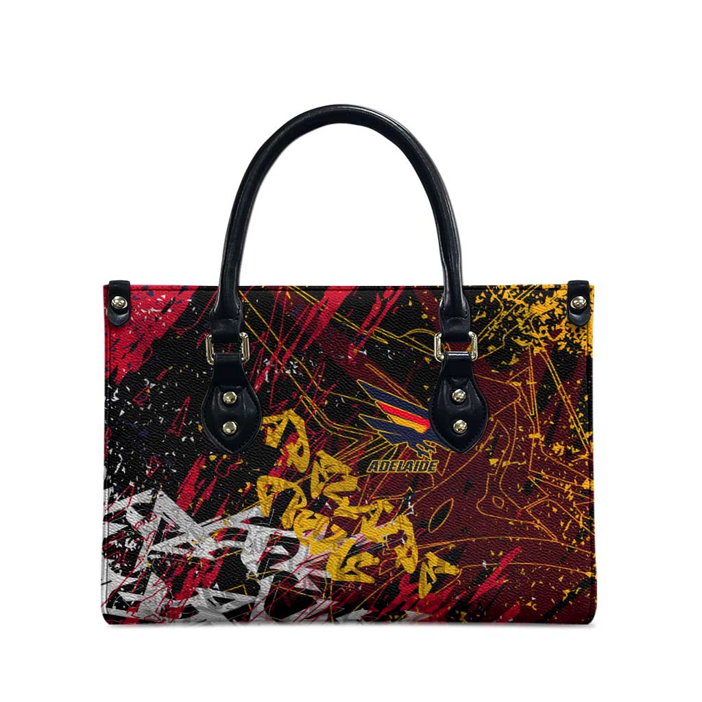 Adelaide Crows Leather Bag Street Art Urban Graffiti Football