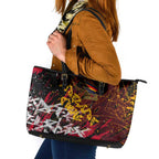 Adelaide Crows Leather Tote Bag Street Art Urban Graffiti Football