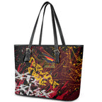 Adelaide Crows Leather Tote Bag Street Art Urban Graffiti Football