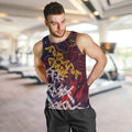 Adelaide Crows Men Tank Top Street Art Urban Graffiti Football