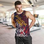 Adelaide Crows Men Tank Top Street Art Urban Graffiti Football