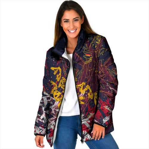 Adelaide Crows Padded Jacket Street Art Urban Graffiti Football