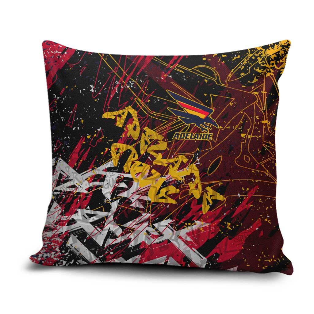 Adelaide Crows Pillow Cover Street Art Urban Graffiti Football