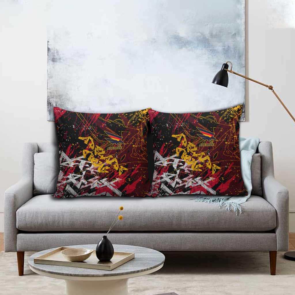 Adelaide Crows Pillow Cover Street Art Urban Graffiti Football