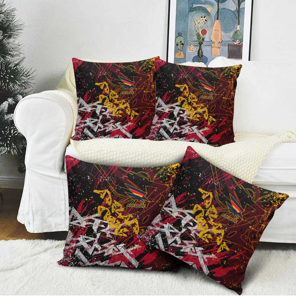 Adelaide Crows Pillow Cover Street Art Urban Graffiti Football