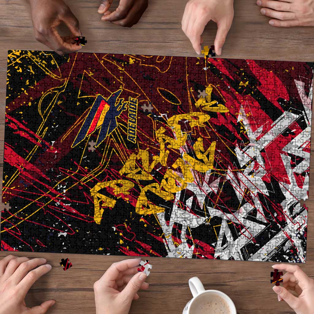 Adelaide Crows Puzzle Street Art Urban Graffiti Football