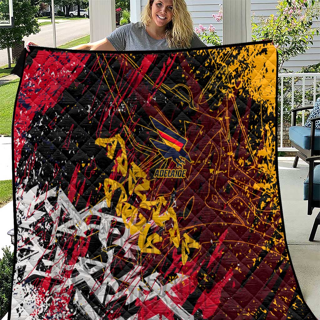 Adelaide Crows Quilt Street Art Urban Graffiti Football