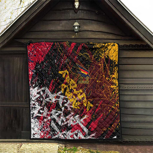Adelaide Crows Quilt Street Art Urban Graffiti Football