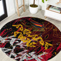 Adelaide Crows Round Carpet Street Art Urban Graffiti Football