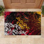 Adelaide Crows Rubber Doormat Street Art Urban Graffiti Football