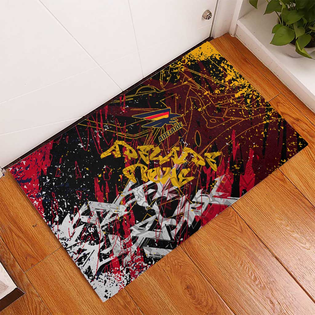 Adelaide Crows Rubber Doormat Street Art Urban Graffiti Football