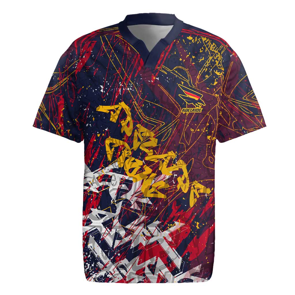 Adelaide Crows Rugby Jersey Street Art Urban Graffiti Football