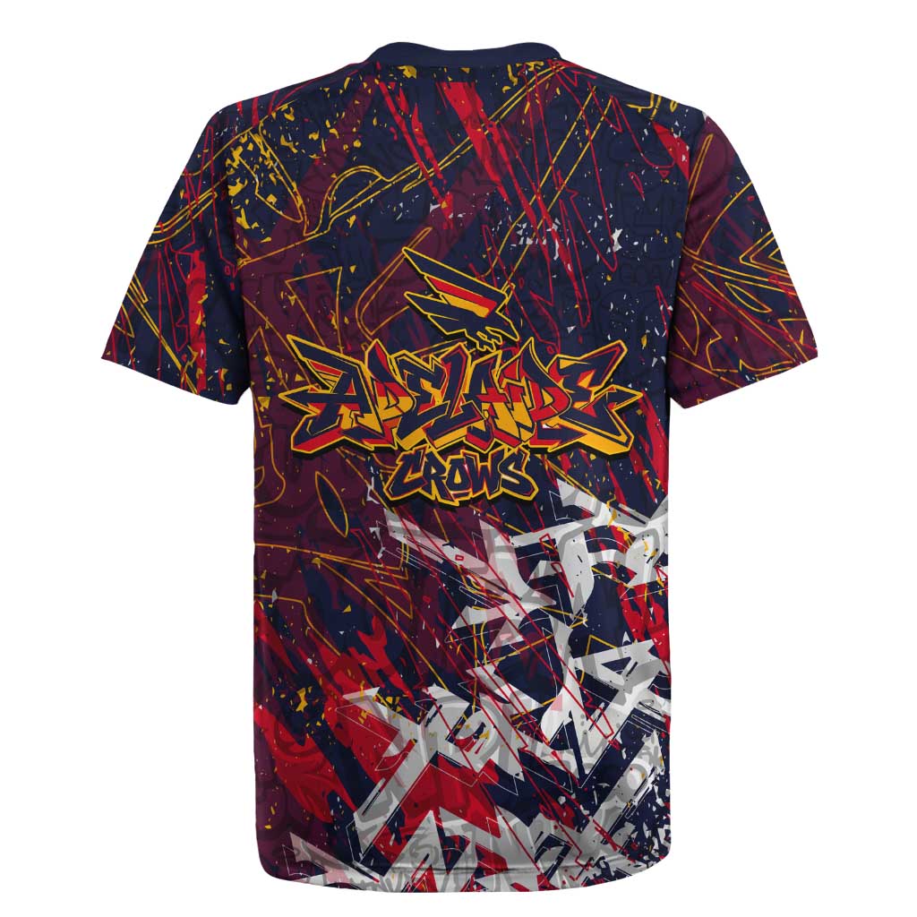 Adelaide Crows Rugby Jersey Street Art Urban Graffiti Football