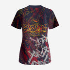 Adelaide Crows Scrub Top Street Art Urban Graffiti Football