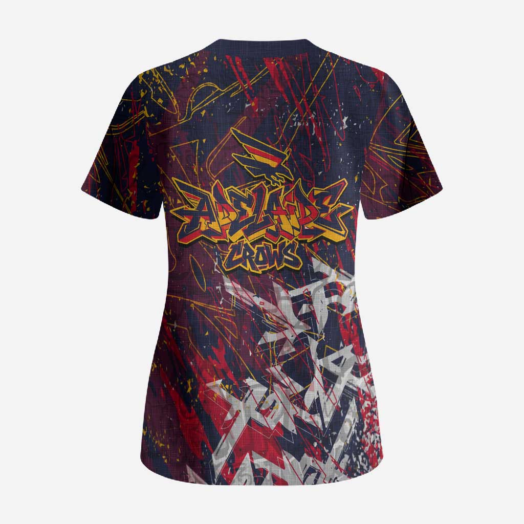 Adelaide Crows Scrub Top Street Art Urban Graffiti Football
