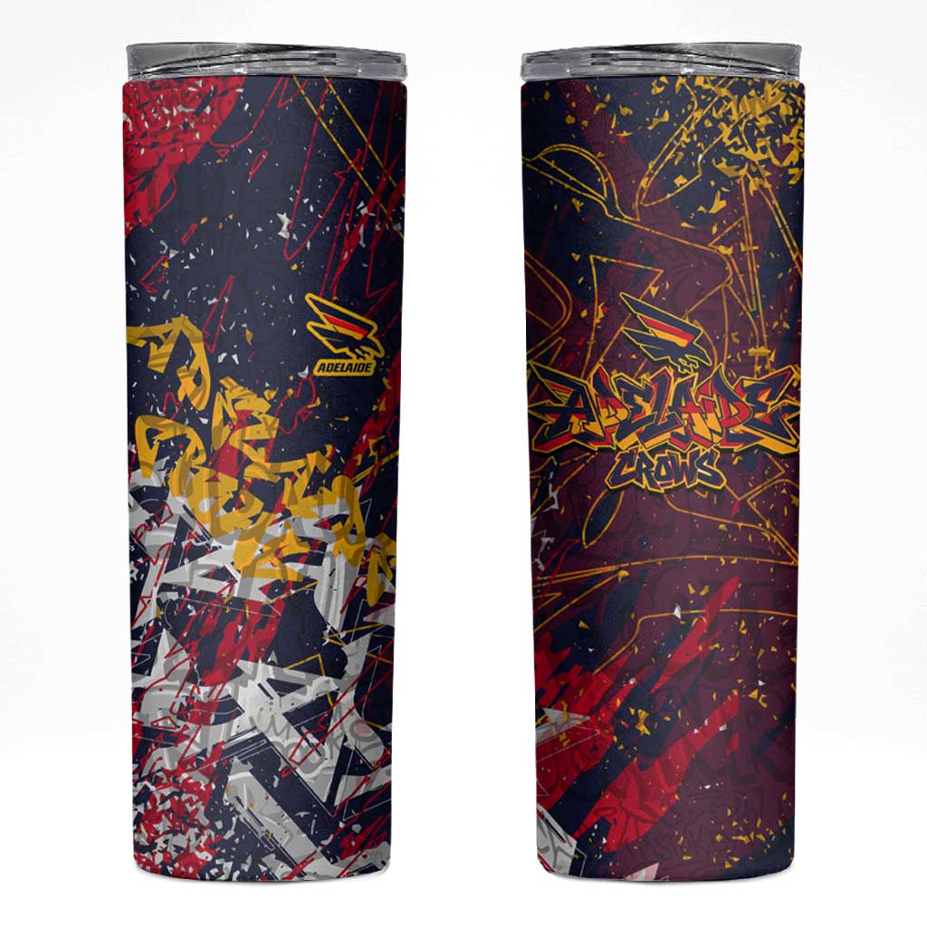 Adelaide Crows Skinny Tumbler Street Art Urban Graffiti Football