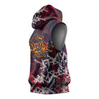 Adelaide Crows Sleeveless Hoodie Street Art Urban Graffiti Football