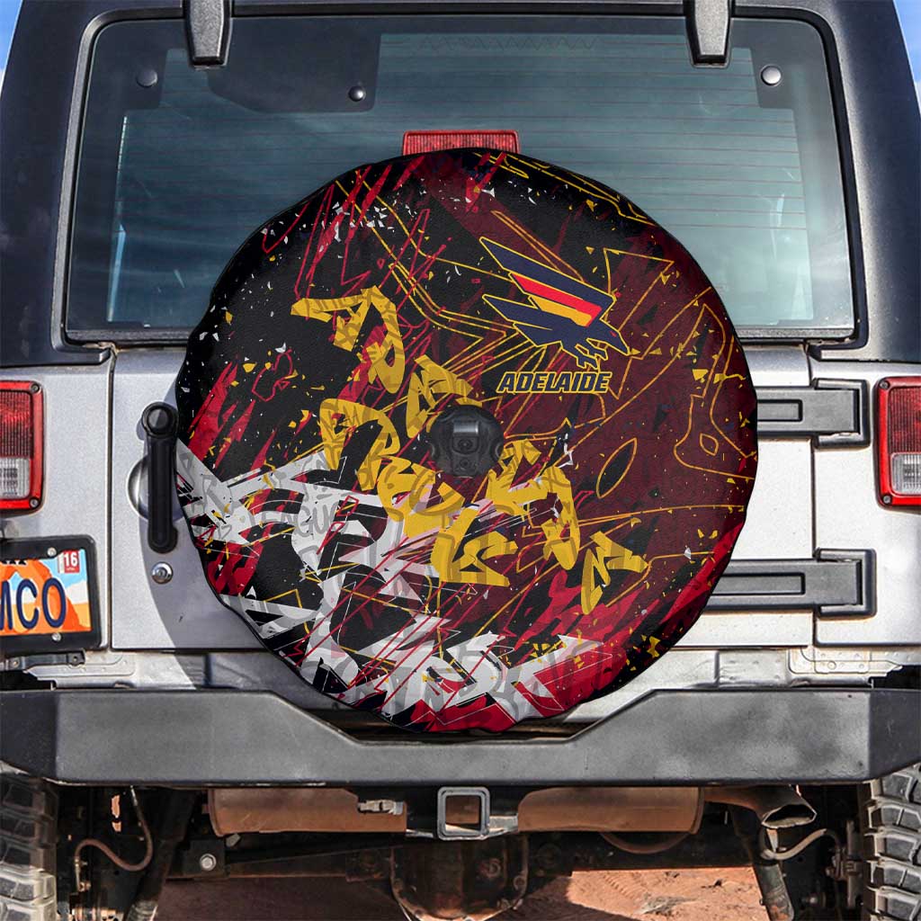 Adelaide Crows Spare Tire Cover Street Art Urban Graffiti Football