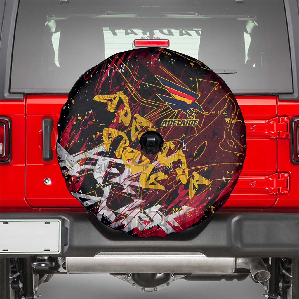 Adelaide Crows Spare Tire Cover Street Art Urban Graffiti Football