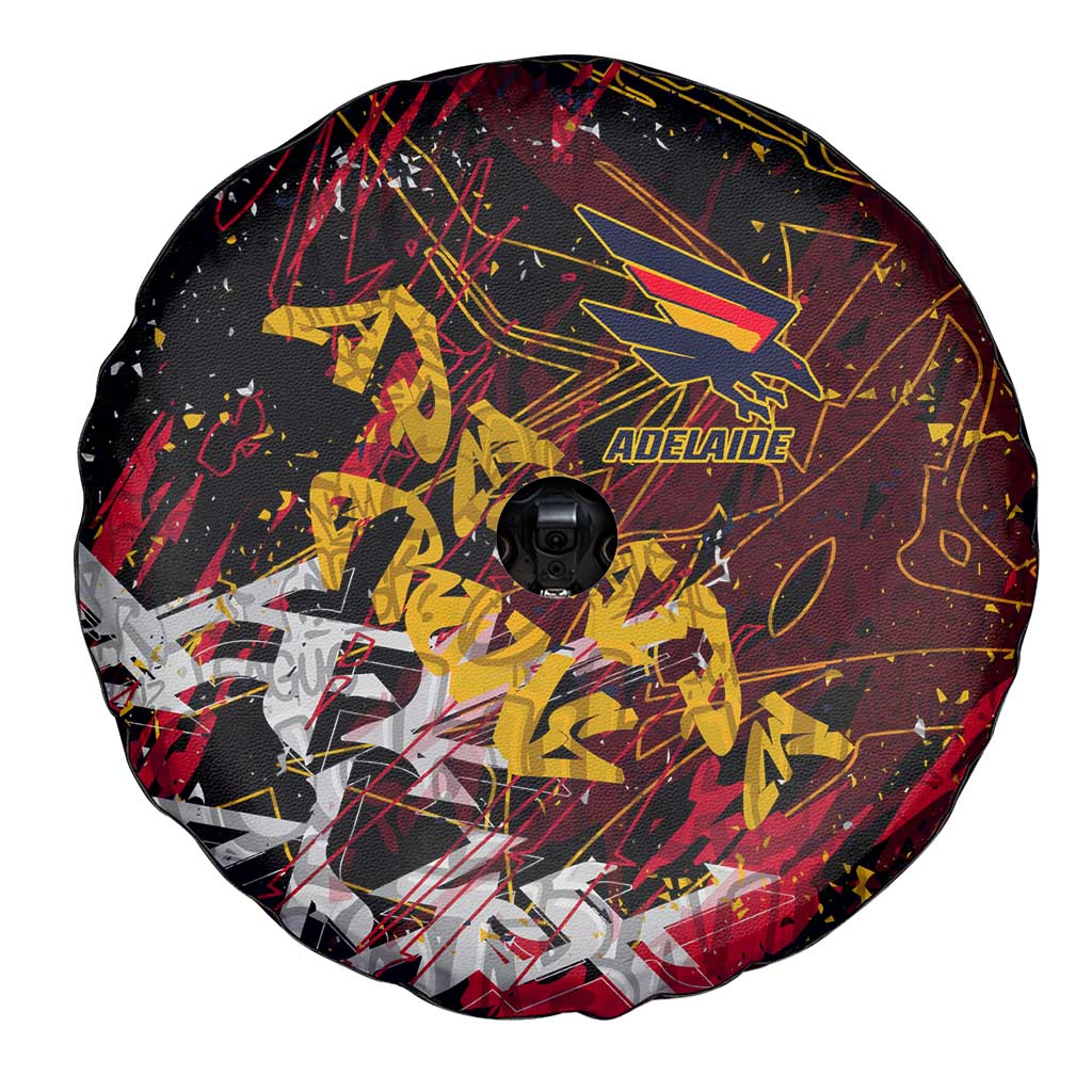Adelaide Crows Spare Tire Cover Street Art Urban Graffiti Football