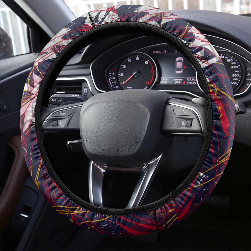 Adelaide Crows Steering Wheel Cover Street Art Urban Graffiti Football