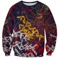 Adelaide Crows Sweatshirt Street Art Urban Graffiti Football