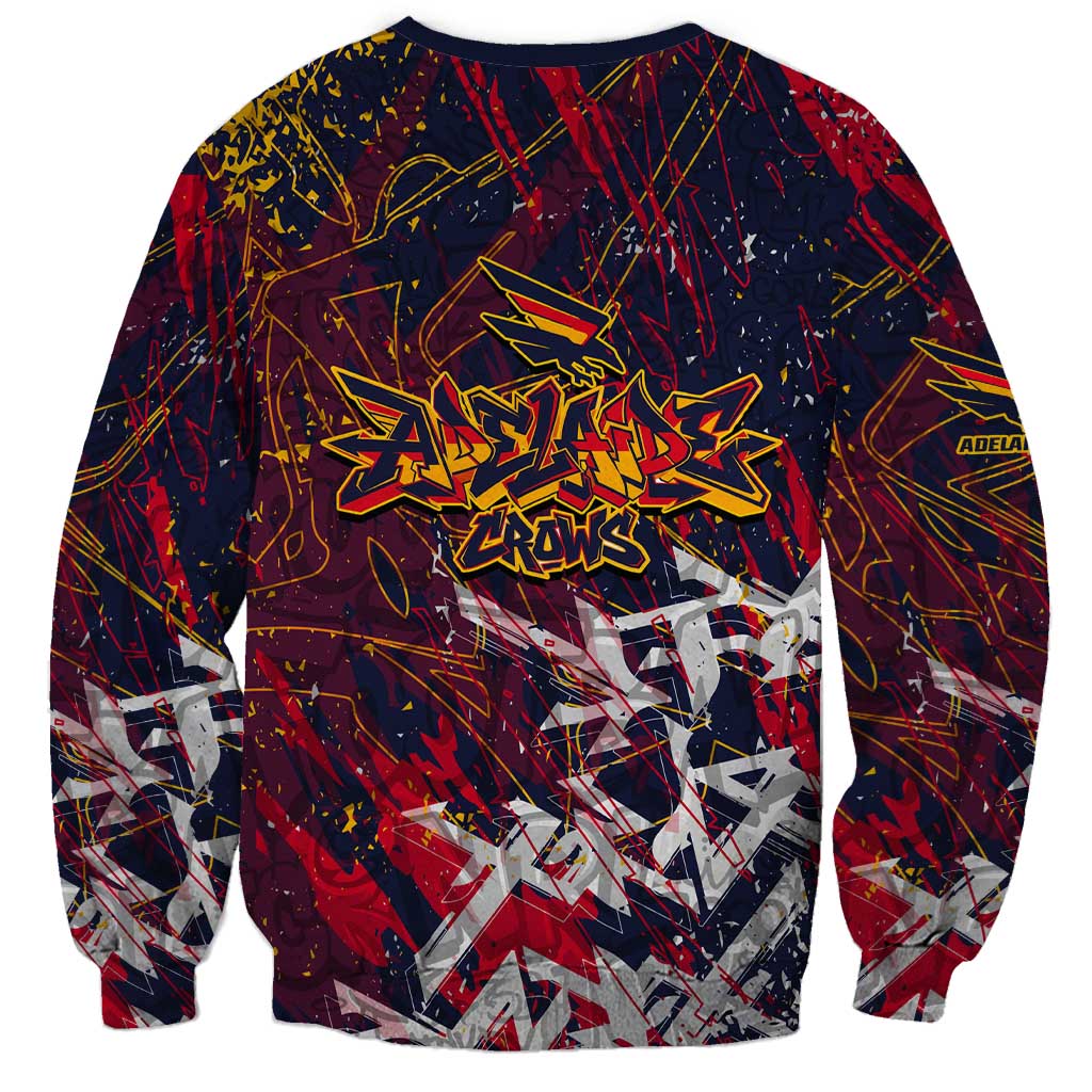 Adelaide Crows Sweatshirt Street Art Urban Graffiti Football