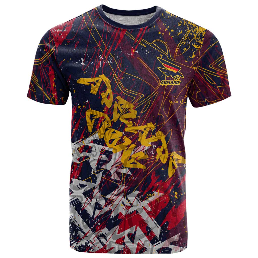 Adelaide Crows T Shirt Street Art Urban Graffiti Football
