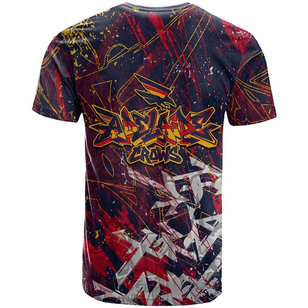 Adelaide Crows T Shirt Street Art Urban Graffiti Football