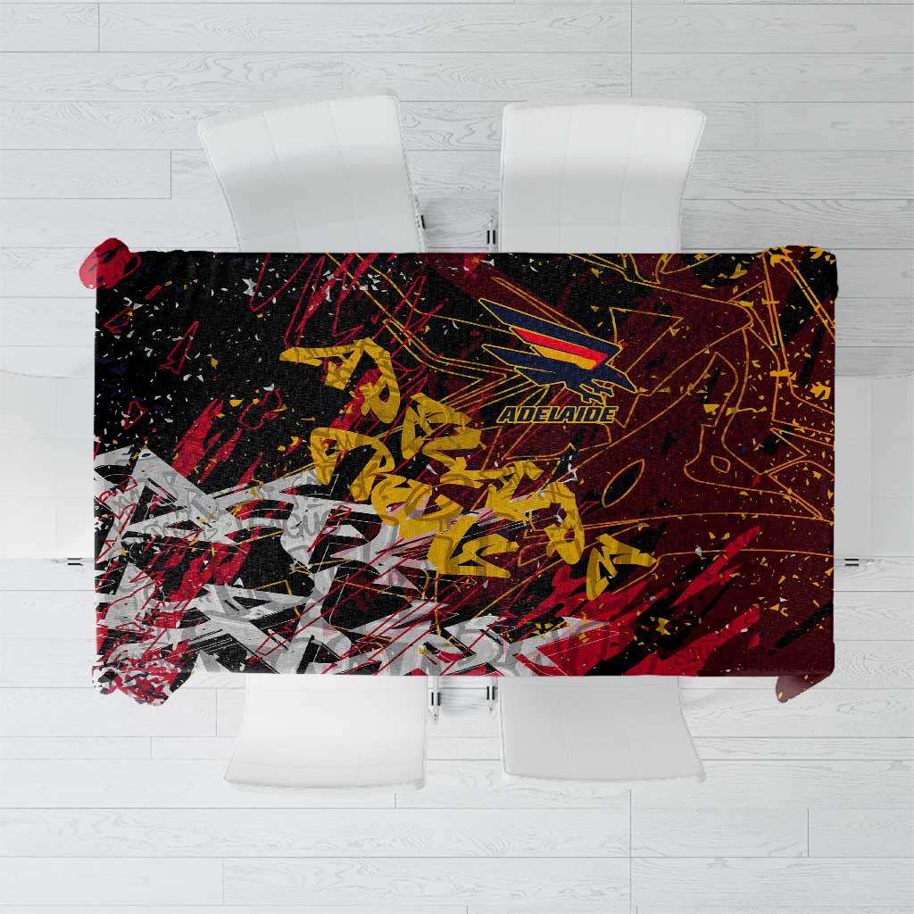 Adelaide Crows Tablecloth Street Art Urban Graffiti Football
