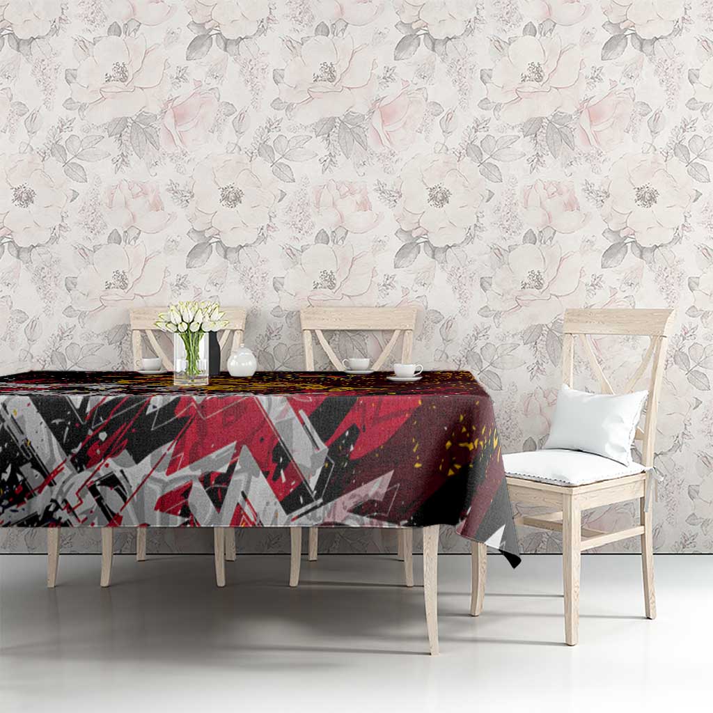 Adelaide Crows Tablecloth Street Art Urban Graffiti Football