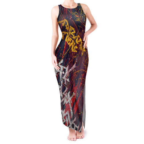 Adelaide Crows Tank Maxi Dress Street Art Urban Graffiti Football