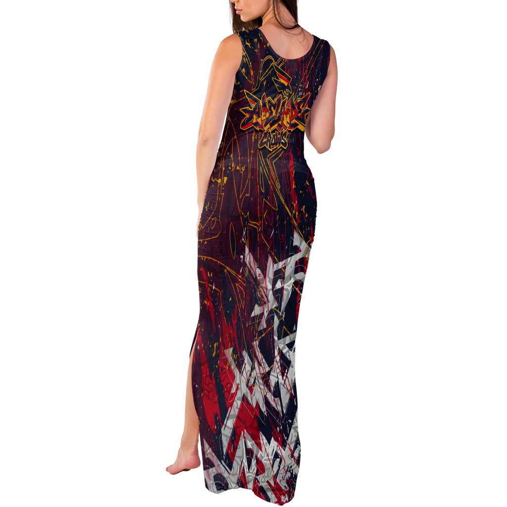 Adelaide Crows Tank Maxi Dress Street Art Urban Graffiti Football