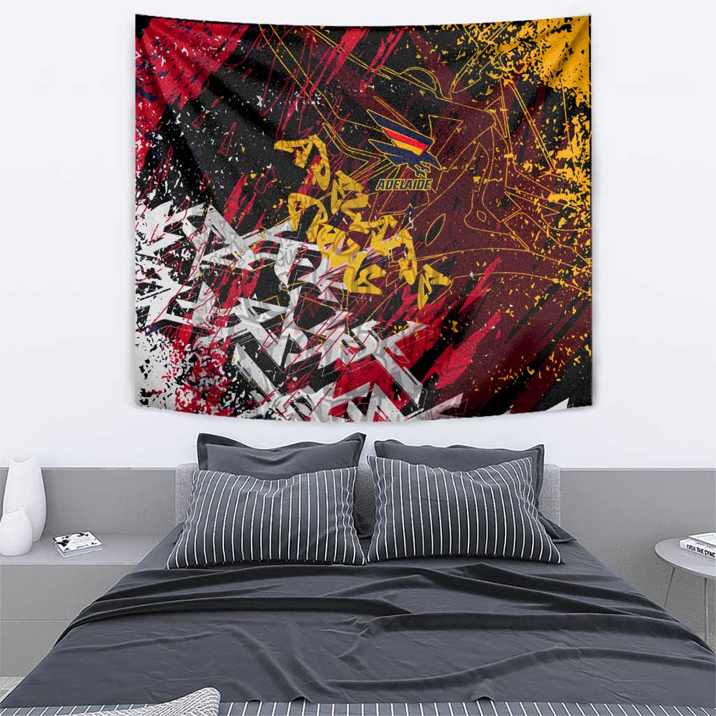 Adelaide Crows Tapestry Street Art Urban Graffiti Football