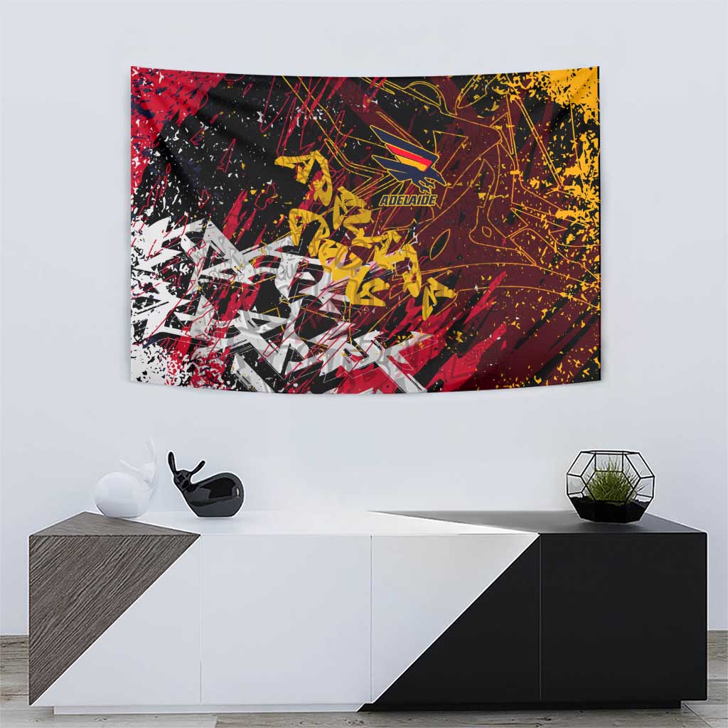 Adelaide Crows Tapestry Street Art Urban Graffiti Football