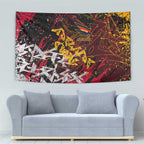 Adelaide Crows Tapestry Street Art Urban Graffiti Football