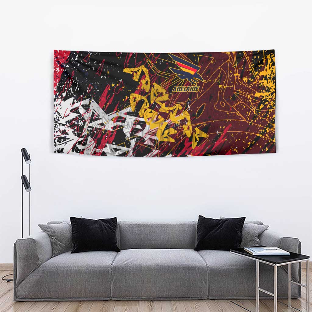 Adelaide Crows Tapestry Street Art Urban Graffiti Football