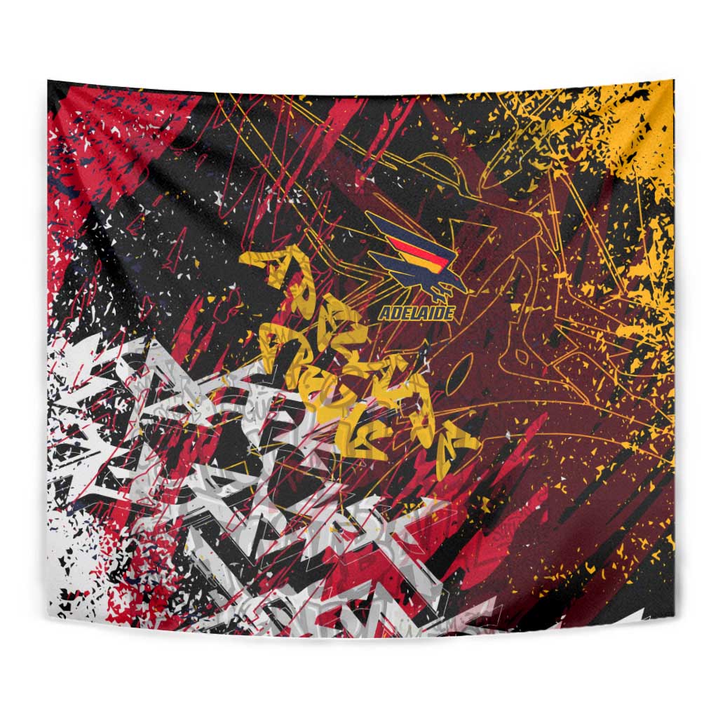 Adelaide Crows Tapestry Street Art Urban Graffiti Football