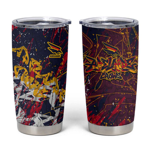 Adelaide Crows Tumbler Cup Street Art Urban Graffiti Football