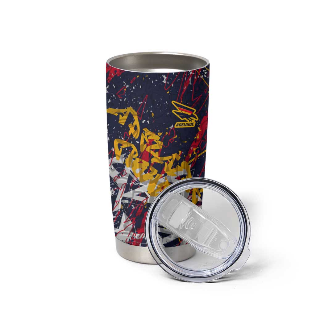 Adelaide Crows Tumbler Cup Street Art Urban Graffiti Football