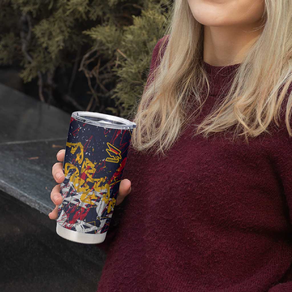 Adelaide Crows Tumbler Cup Street Art Urban Graffiti Football