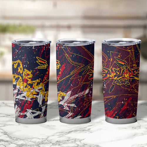 Adelaide Crows Tumbler Cup Street Art Urban Graffiti Football
