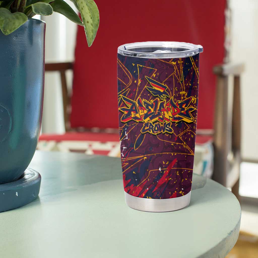 Adelaide Crows Tumbler Cup Street Art Urban Graffiti Football