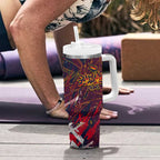 Adelaide Crows Tumbler With Handle Street Art Urban Graffiti Football