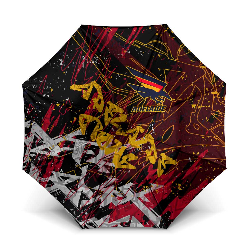 Adelaide Crows Umbrella Street Art Urban Graffiti Football