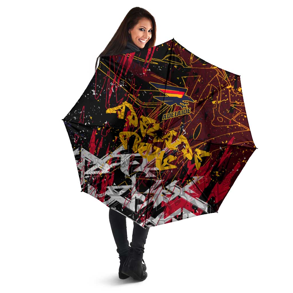 Adelaide Crows Umbrella Street Art Urban Graffiti Football