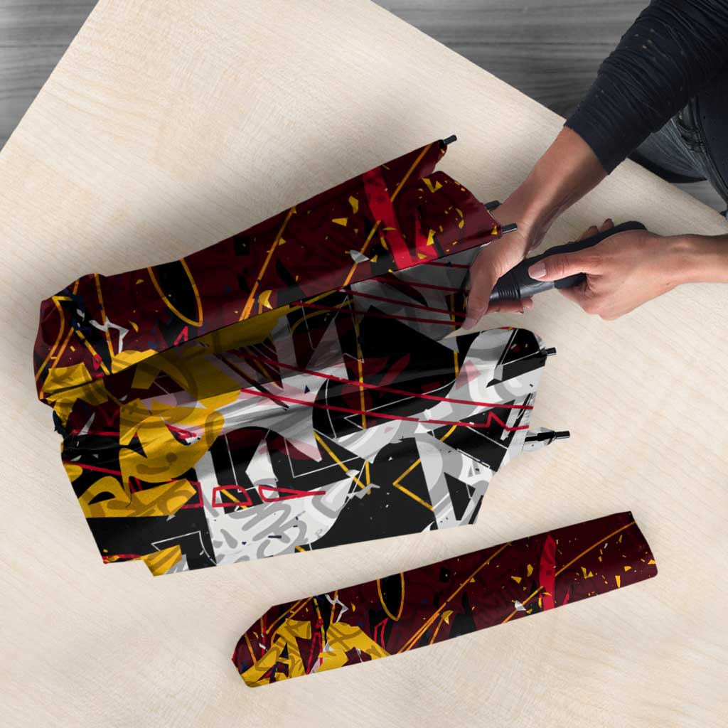 Adelaide Crows Umbrella Street Art Urban Graffiti Football