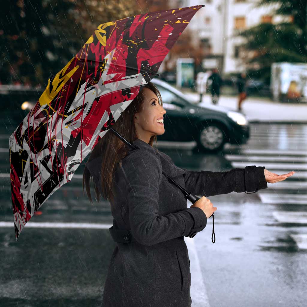 Adelaide Crows Umbrella Street Art Urban Graffiti Football