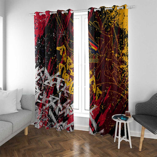 Adelaide Crows Window Curtain Street Art Urban Graffiti Football