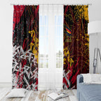 Adelaide Crows Window Curtain Street Art Urban Graffiti Football